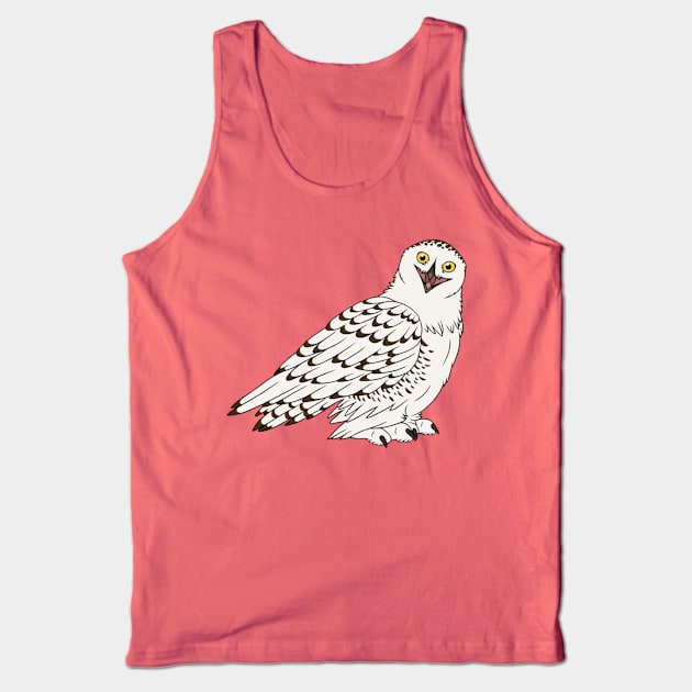 ORLY Owl Tank Top by FlannMoriath